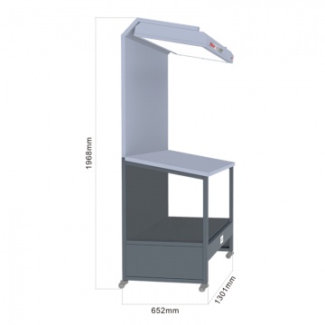 CC120-M  立式看样台( 对色灯箱)
